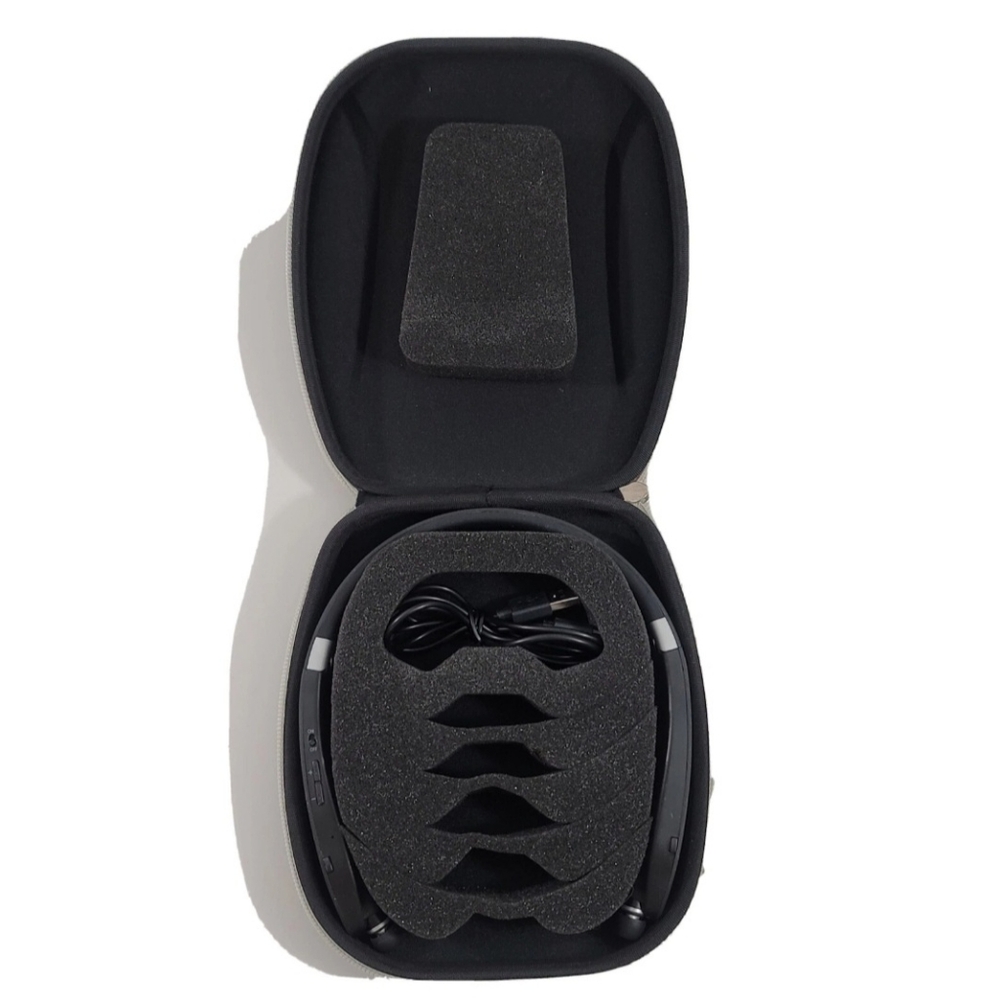 SX-991 Wireless Bluetooth Headset Foldable Neck Hanging Headphones with Case